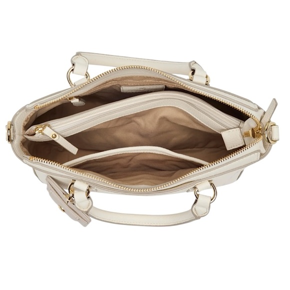 NEW Nanette Lepore Convertible Top Handle Satchel One Size PORCELAIN - Picture 5 of 6